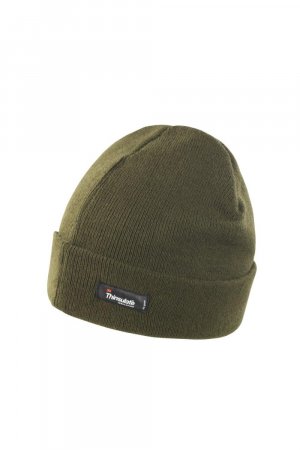 Легкая термозимняя шапка Thinsulate (3M, 40 г) , зеленый Result