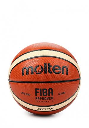 Мяч баскетбольный Molten FIBA approved. Цвет: разноцветный