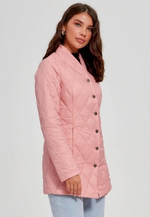 Куртка утепленная Marco Bonne`. Цвет: розовый
