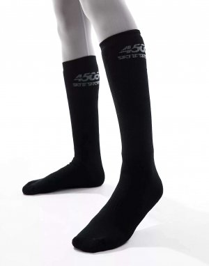 Черные лыжные носки ASOS