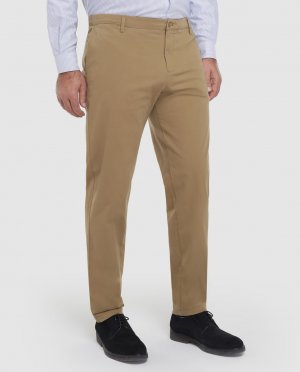 Мужские брюки чинос Smart 360 Camel больших размеров, коричневый DOCKERS. Цвет: коричневый