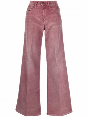 Расклешенные брюки D-Akemi Diesel. Цвет: розовый