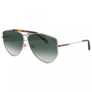 Солнцезащитные очки , серый, серебряный S.Ferragamo. Цвет: серый/серебристый