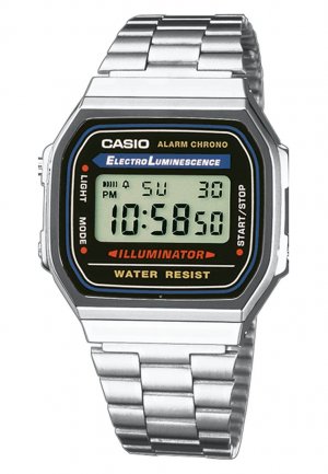 Цифровые часы , цвет silber Casio