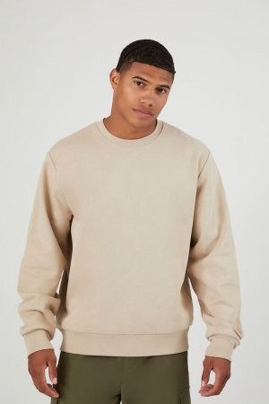 Пуловер с заниженными рукавами , серо-коричневый Forever 21
