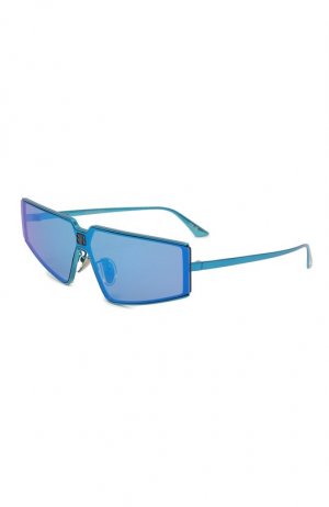 Солнцезащитные очки Balenciaga. Цвет: голубой