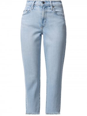 Укороченные джинсы Kennedy Nobody Denim. Цвет: синий