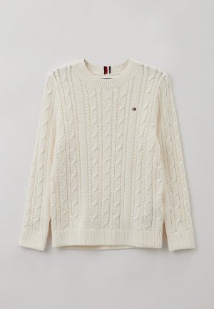 Джемпер Tommy Hilfiger. Цвет: белый