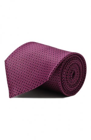 Шелковый галстук Stefano Ricci. Цвет: розовый