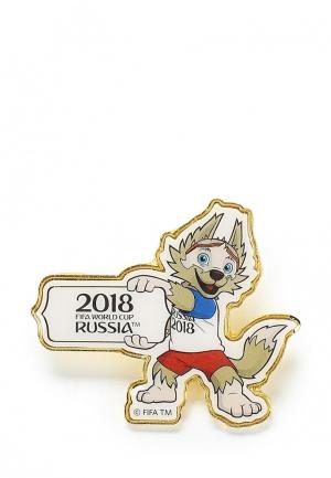Значок 2018 FIFA World Cup Russia™ FI029DUBAGT1. Цвет: мультиколор