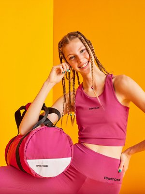 Женская спортивная сумка с принтом для активного отдыха Pantone