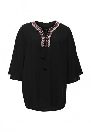 Блуза M&V. Цвет: черный