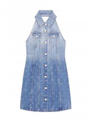 Платье из джинсовой ткани 4G , синий Givenchy