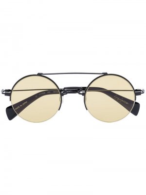 Солнцезащитные очки YY7028 Yohji Yamamoto. Цвет: черный