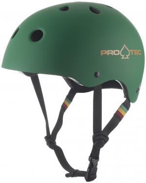 Шлем Classic Matte Rasta Pro-Tec. Цвет: зеленый