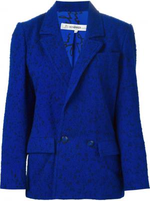 Куртки Jean Louis Scherrer Vintage. Цвет: синий