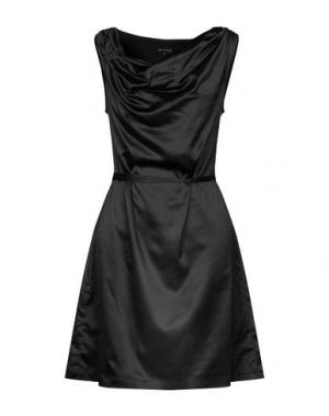 Короткое платье ST-MARTINS. Цвет: черный