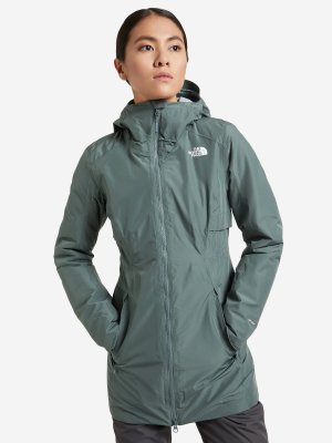Куртка утепленная женская Hikesteller, Зеленый The North Face. Цвет: зеленый