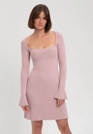 Платье Fors. Цвет: розовый