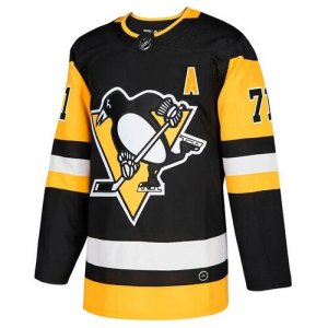 Хоккейный свитер Pittsburgh Penguins Malkin 71 adidas. Цвет: черный/желтый