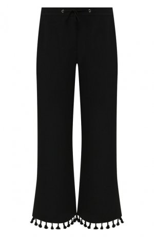 Укороченные брюки Elie Saab. Цвет: черный