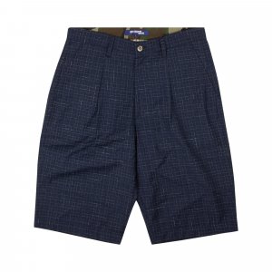 Короткие тканые брюки , цвет Синий Junya Watanabe
