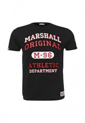 Футболка Marshall Original. Цвет: черный