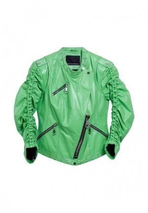 Куртка Albertini Collezione. Цвет: зеленый