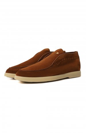 Замшевые ботинки Stefano Ricci. Цвет: коричневый
