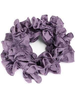 Объемный шарф с оборками Y / Project. Цвет: розовый