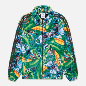 Мужская куртка x Kerwin Frost Graphic Alligator adidas Originals. Цвет: зелёный