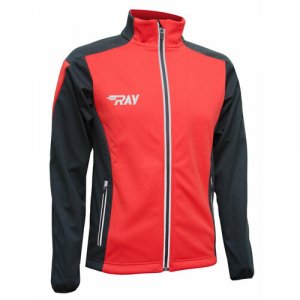 Куртка RACE, размер 48, красный, черный RAY. Цвет: черный/красный