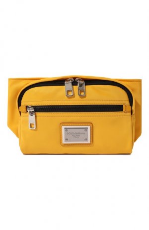 Поясная сумка Militare Dolce & Gabbana. Цвет: жёлтый