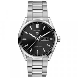 Наручные часы WBN2010.BA0640, черный, серебряный TAG Heuer. Цвет: черный/серебристый