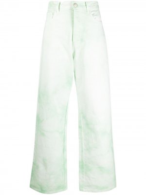Укороченные джинсы широкого кроя IRENEISGOOD. Цвет: белый