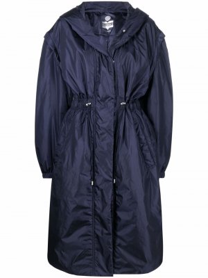 Пальто из переработанного нейлона с капюшоном Isabel Marant. Цвет: синий