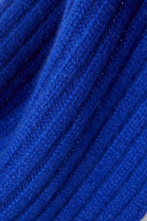 ARCH4 кашемировый шарф Nancy в рубчик, синий