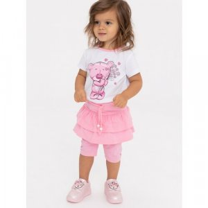 Комплект одежды , размер 80, розовый playToday. Цвет: розовый