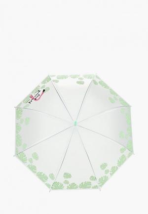 Зонт-трость Modis. Цвет: зеленый