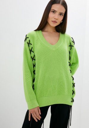 Пуловер Eleganzza. Цвет: зеленый