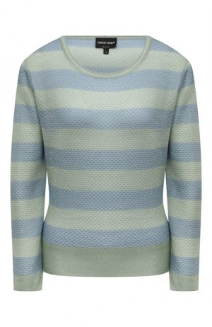 Пуловер из вискозы Giorgio Armani. Цвет: разноцветный