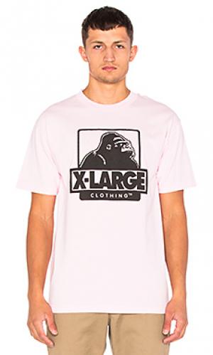 Футболка с логотипом og XLARGE. Цвет: розовый