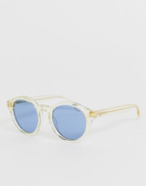 Круглые солнцезащитные очки в прозрачной оправе 0PH4149-Очистить Polo Ralph Lauren