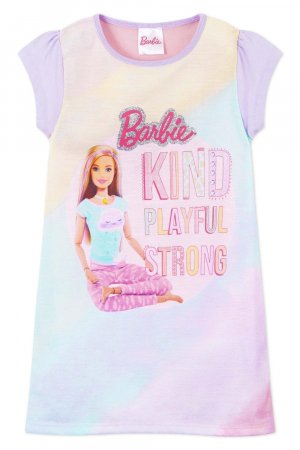 Ночная рубашка с коротким рукавом , мультиколор Barbie