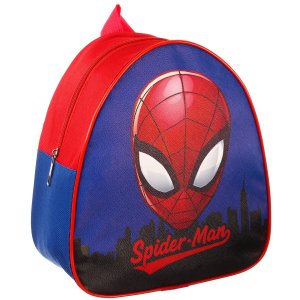 Рюкзак детский, 23х21х10 см, человек-паук MARVEL. Цвет: синий, красный