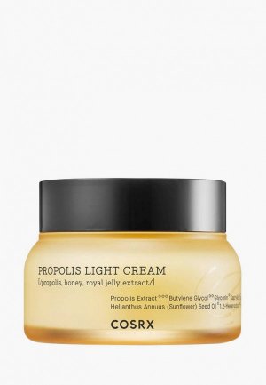 Крем для лица Cosrx Full Fit Propolis Light Cream с мёдом, 65 г. Цвет: желтый