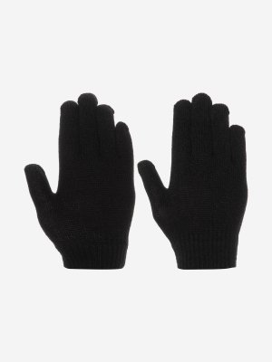 Перчатки для мальчиков Highland, Черный, размер Без размера IcePeak. Цвет: черный
