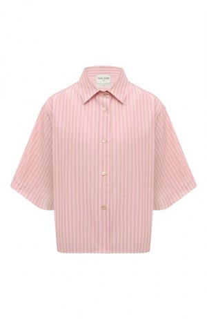 Рубашка Forte_forte. Цвет: розовый