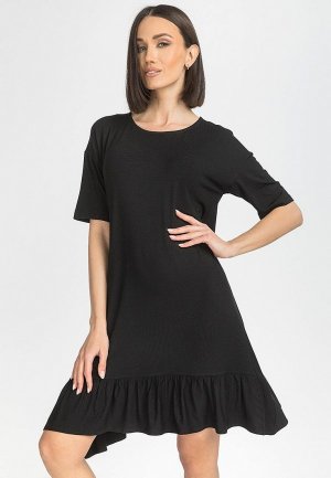 Платье Gloss. Цвет: черный