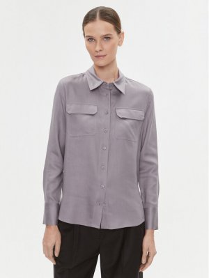 Рубашка стандартного кроя , серый Calvin Klein